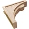 Ekena Millwork 6"W x 24"D x 24"H Thin Viola Rough Cedar Woodgrain TimberThane Corbel, Primed Tan CORUR06X24X24VIORCPR - alternate 5